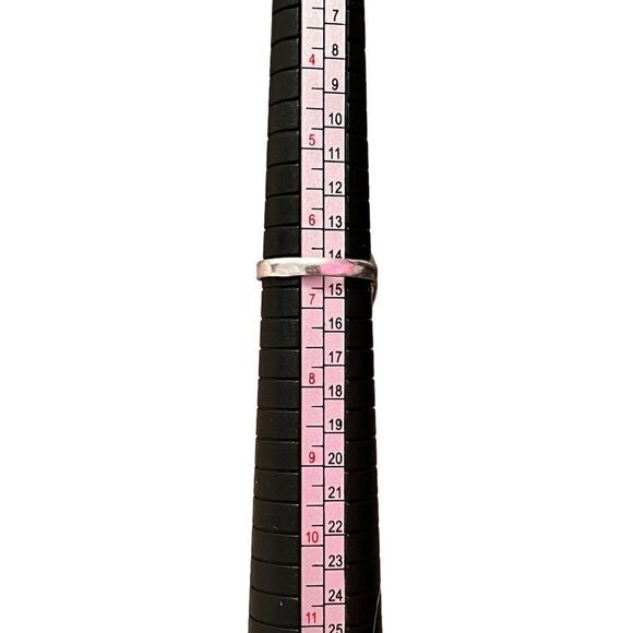 NEW Silver Plated Oval Turquoise Ring Size 6.5 - Picture 4 of 5